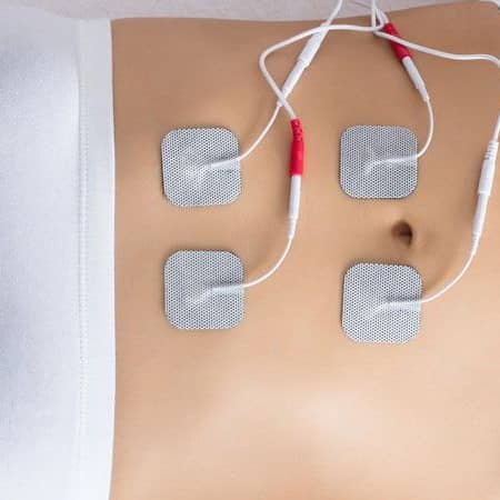 EMS body sculpting to build and tone muscle