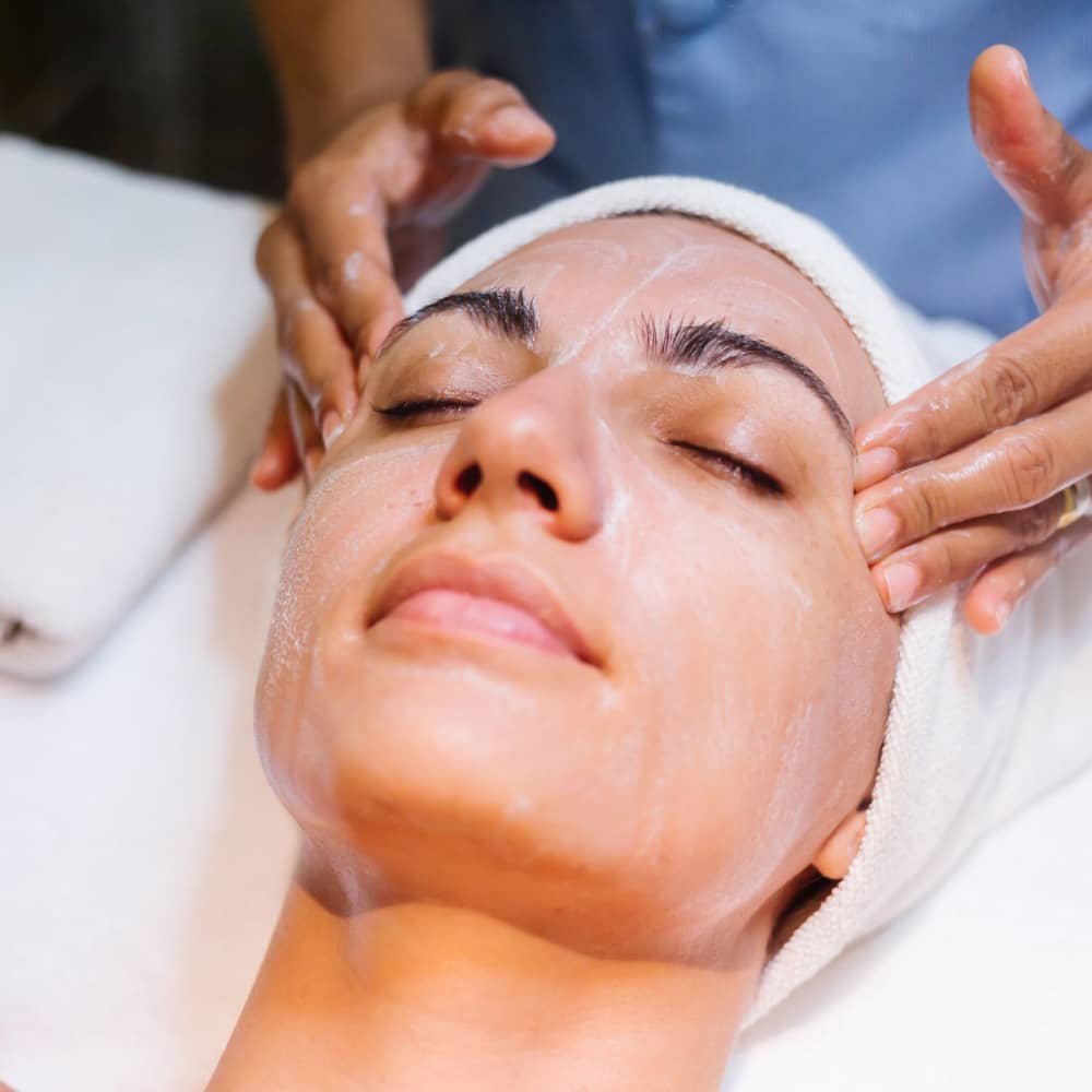 Medical-grade custom facial treatment
